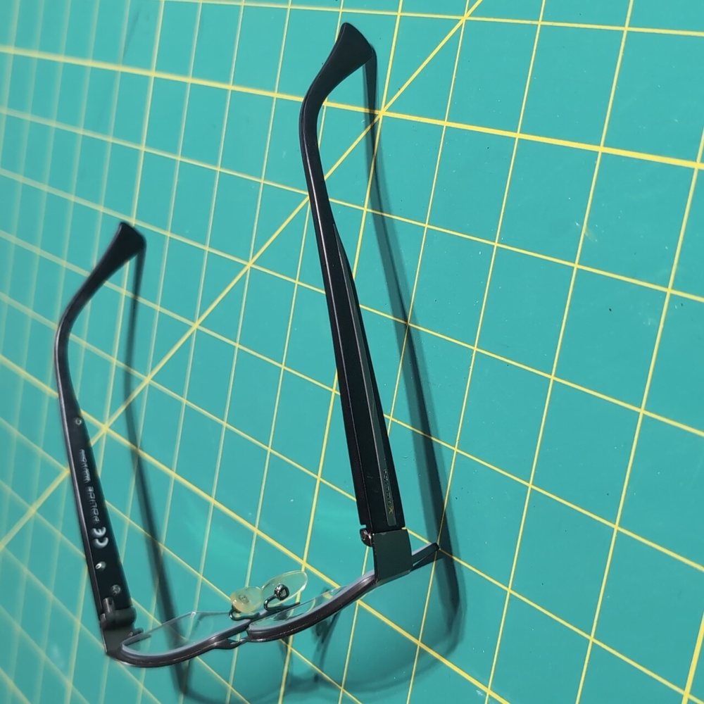 (2 for $20) POLICE Brand eyeglasses, size 56, 15, 140